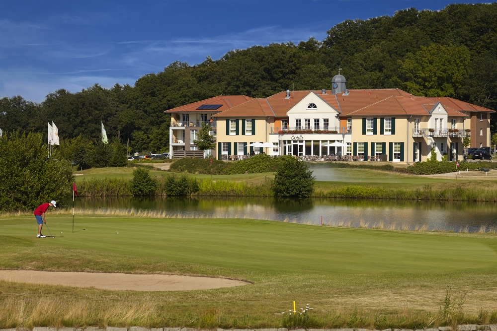 Kör själv-golf i Tyskland – golfbana i norra Tyskland en kort bilresa från den danska gränsen