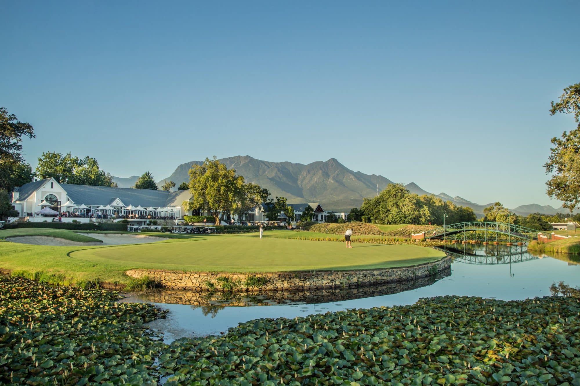 Golf i Sydafrika – Montagu-banan på Fancourt vid Garden Route med Outeniqua-bergen