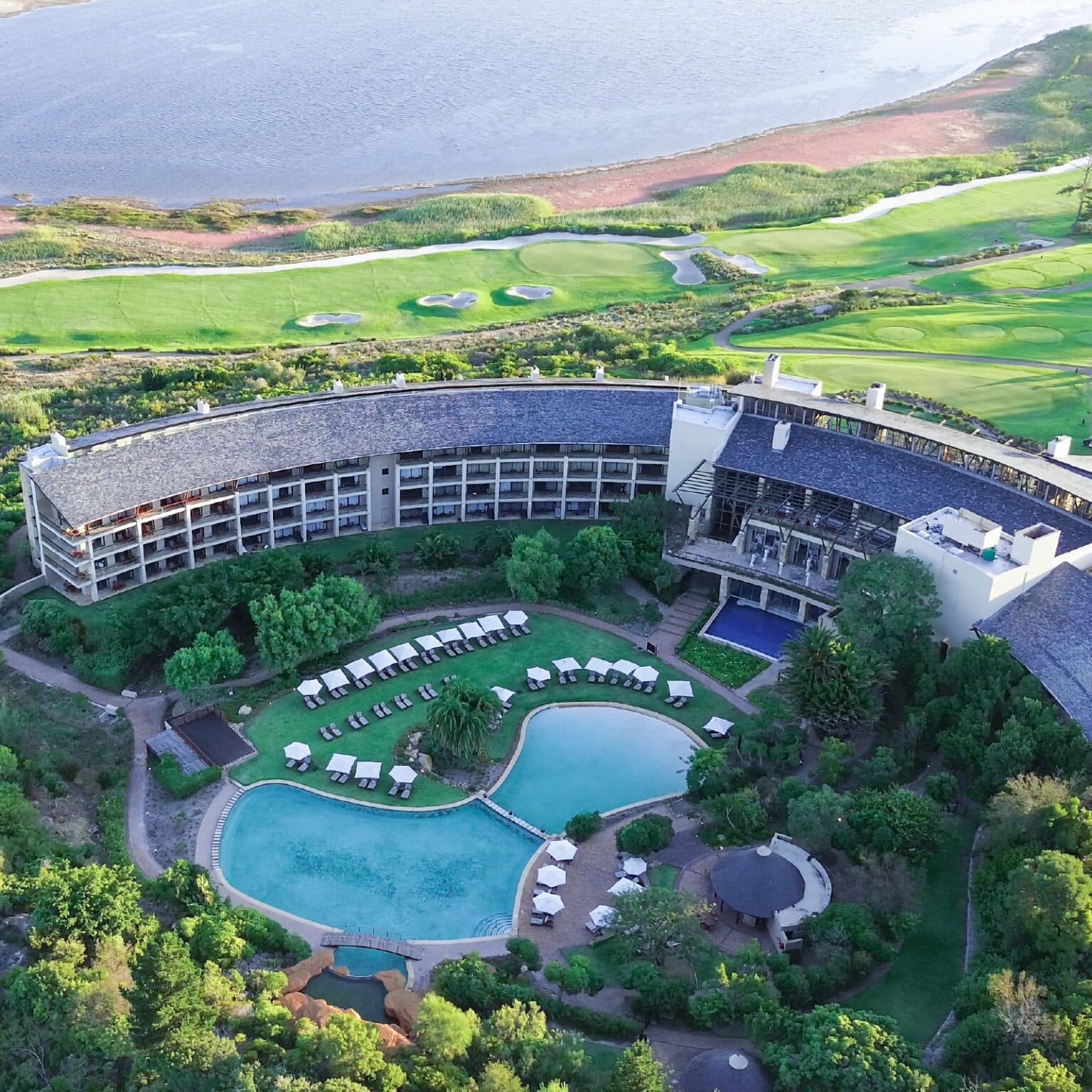 Arabella Golf Club vid Hermanus – mästerskapsbana vid Bot River-lagunen