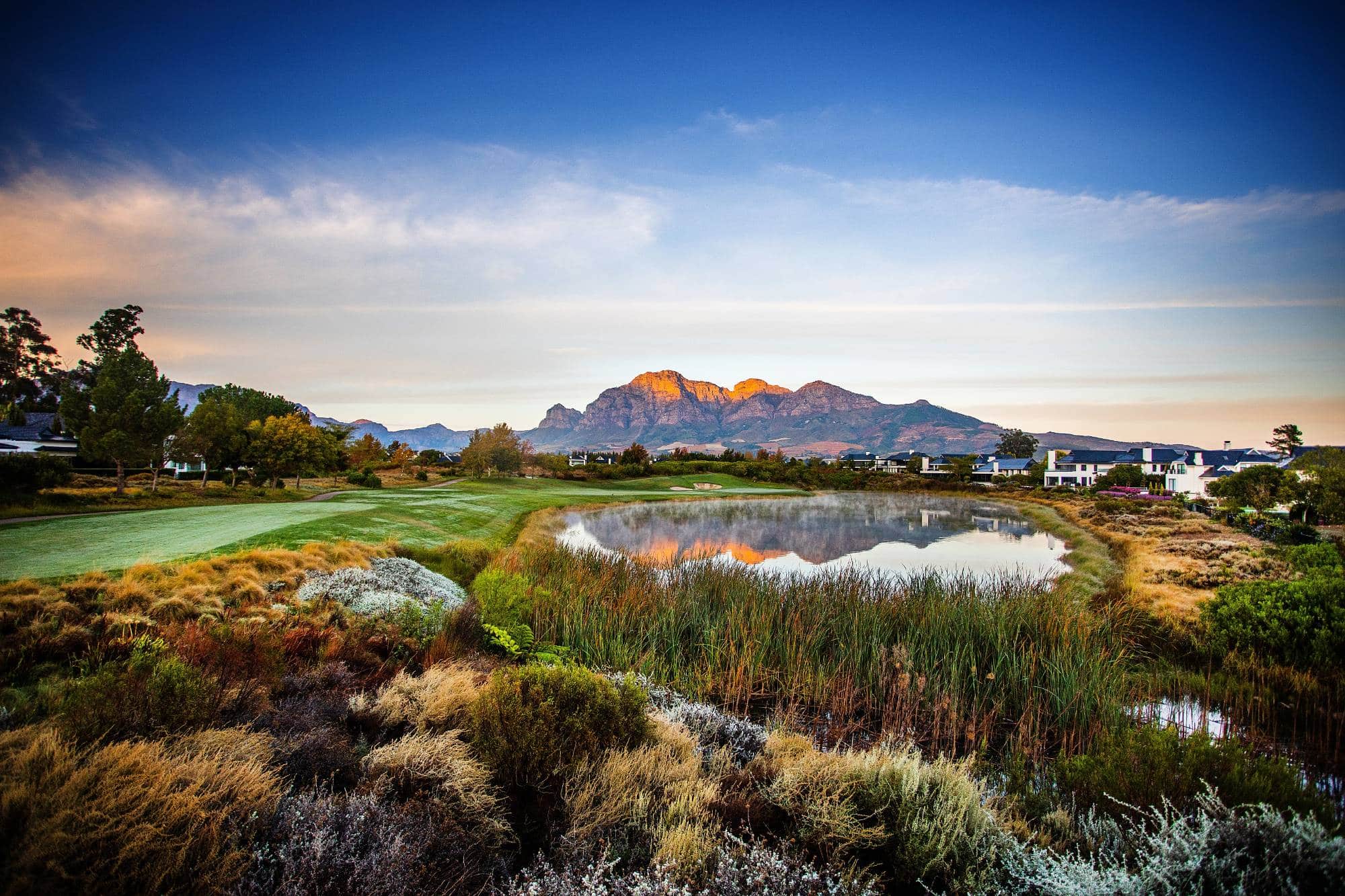 Pearl Valley Golf Resort – Jack Nicklaus Signature-bana i vinlandet vid Franschhoek