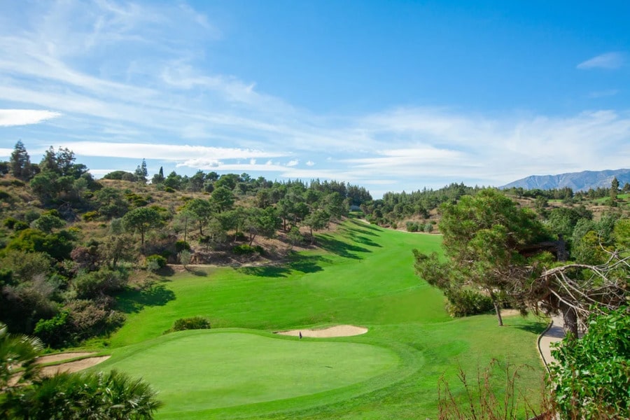 Long Stay golf på Costa del Sol – golfbana vid Mijas med utsikt över Medelhavet